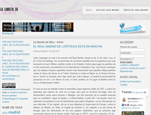 Tablet Screenshot of lalibretademou.es